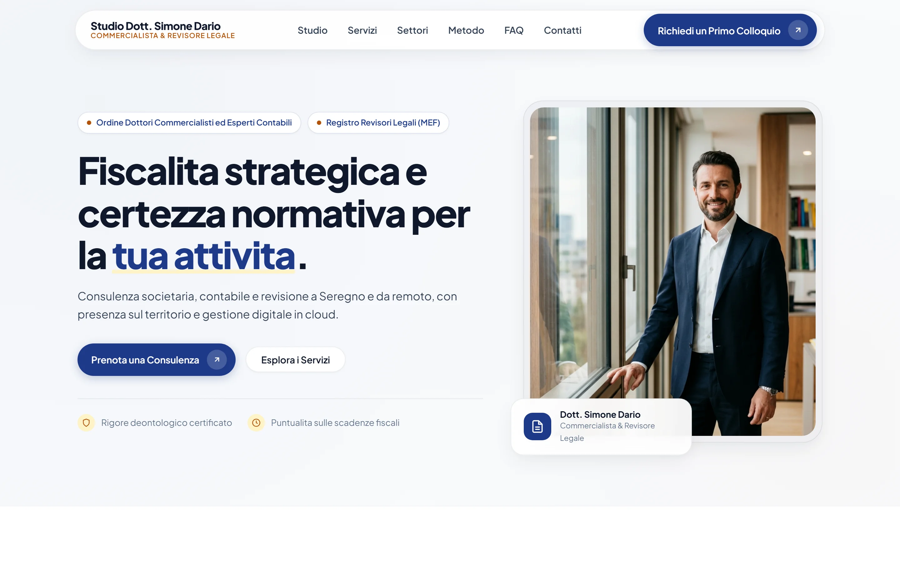 Studio Dott. Simone Dario: Accountant, Seregno