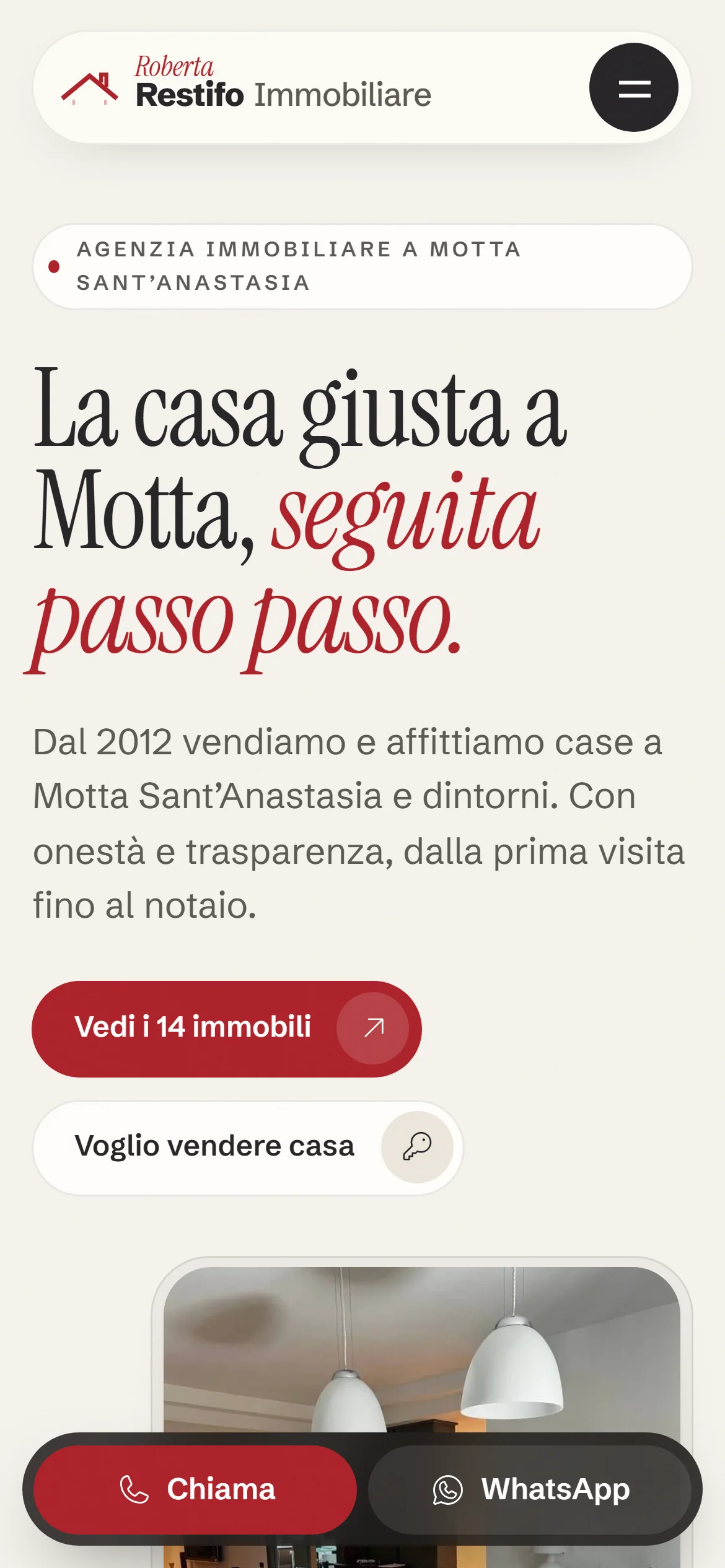 Roberta Restifo Immobiliare: mobile version
